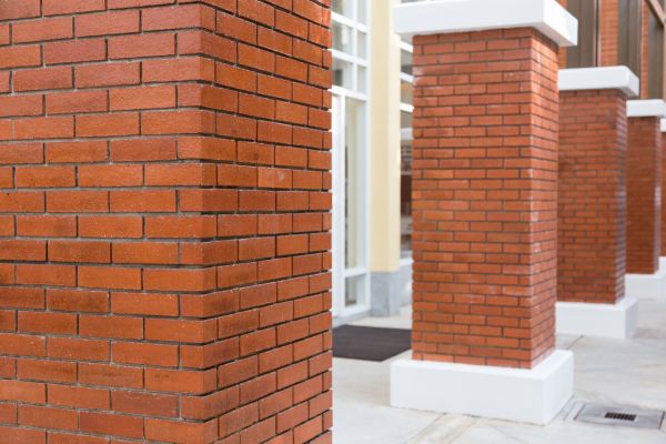 Brick Column Installation in Westerville