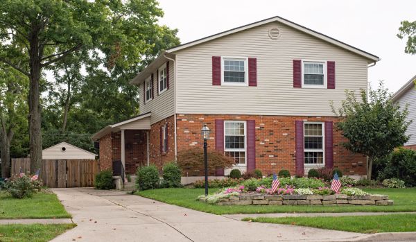 Brick Siding Construction in Westerville