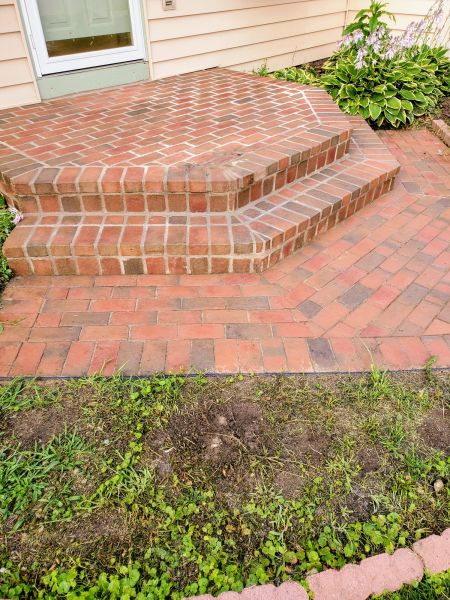 Brick Stoop Repair in Westerville